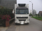 RozenHove Transport Vrachtwagen vooraanzicht